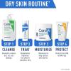 imageCeraVe Hydrating Cream To Foam Cleanser Makeup Remover Face Wash For Dry Skin Foaming Facial Cleanser With Hyaluronic Acid Normal To Dry Skin Fragrance Free ampamp Non Comedogenic 19 Fluid Ounce8 Fl Oz Bottle