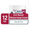 imageCeraVe Moisturizing Cream for Itch Relief Anti Itch Cream with Pramoxine Hydrochloride Relieves Itchy with Minor Skin Irritations Sunburn Relief Bug Bites Fragrance Free 16 Ounces12 Ounce