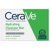 imageCeraVe Hydrating Cleanser Bar SoapFree Body and Facial Cleanser with 5 Moisturizing Cream FragranceFree 3Pack 45 Ounce Each45 Ounce Pack of 1
