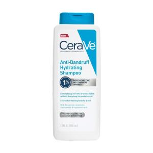 imageCeraVe Hydrating Anti Dandruff Shampoo 1 Pyrithione Zinc Dandruff Treatment With Ceramides Niacinamide amp Hyaluronic Acid Helps Eliminate Flakes amp Provides Itchy Scalp Relief Sulfate Free 19 Oz12 Fl Oz Pack of 1